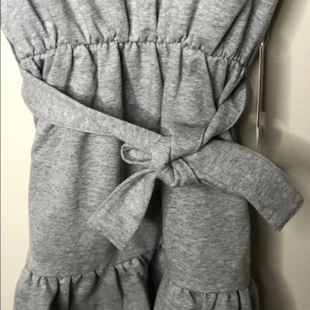 Girl Joe's gray sweatshirt material dress - Picture 7 of 10